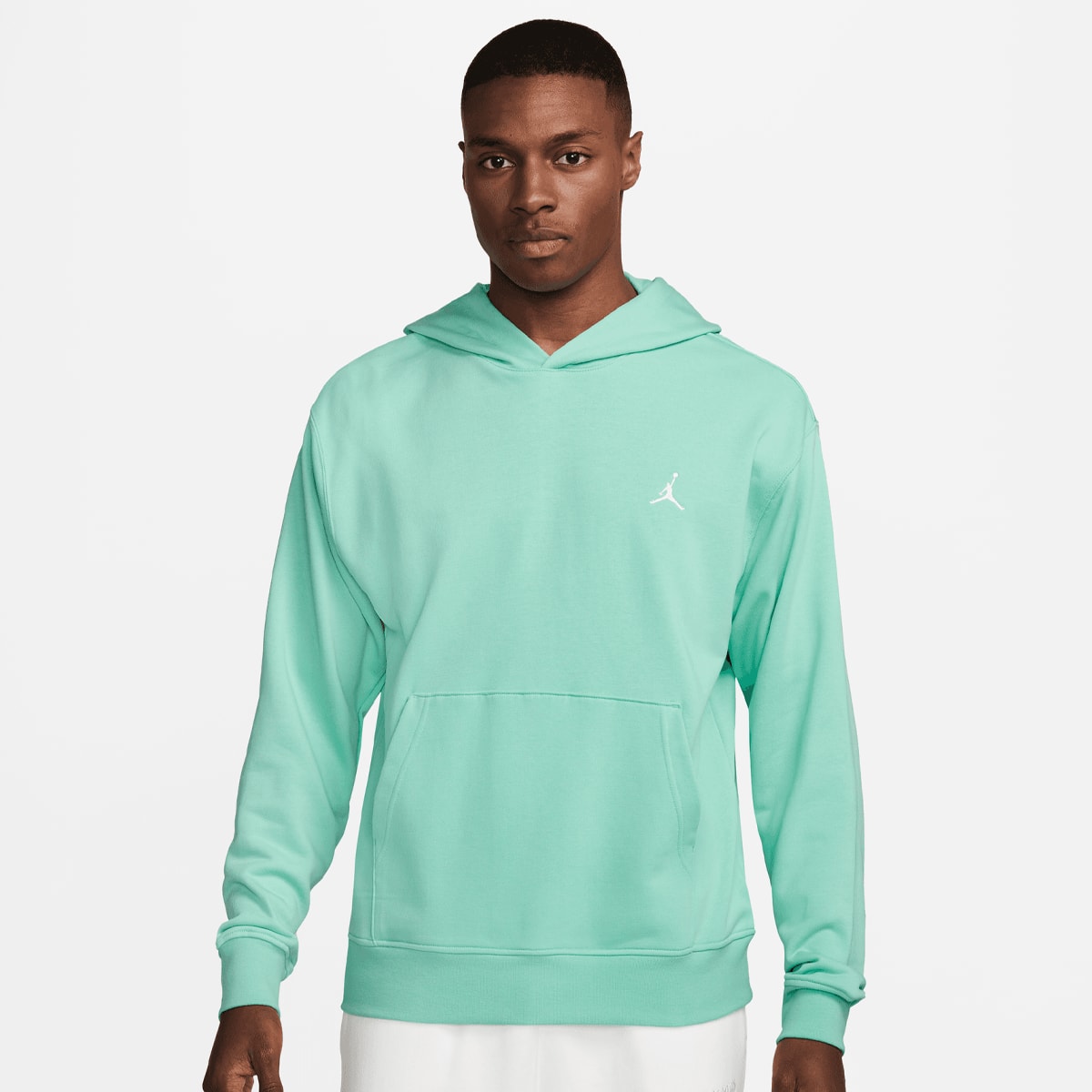 Jordan Essentials Loopback-Fleece-Hoodie Hoodies & Sweaters in groen formaten: S