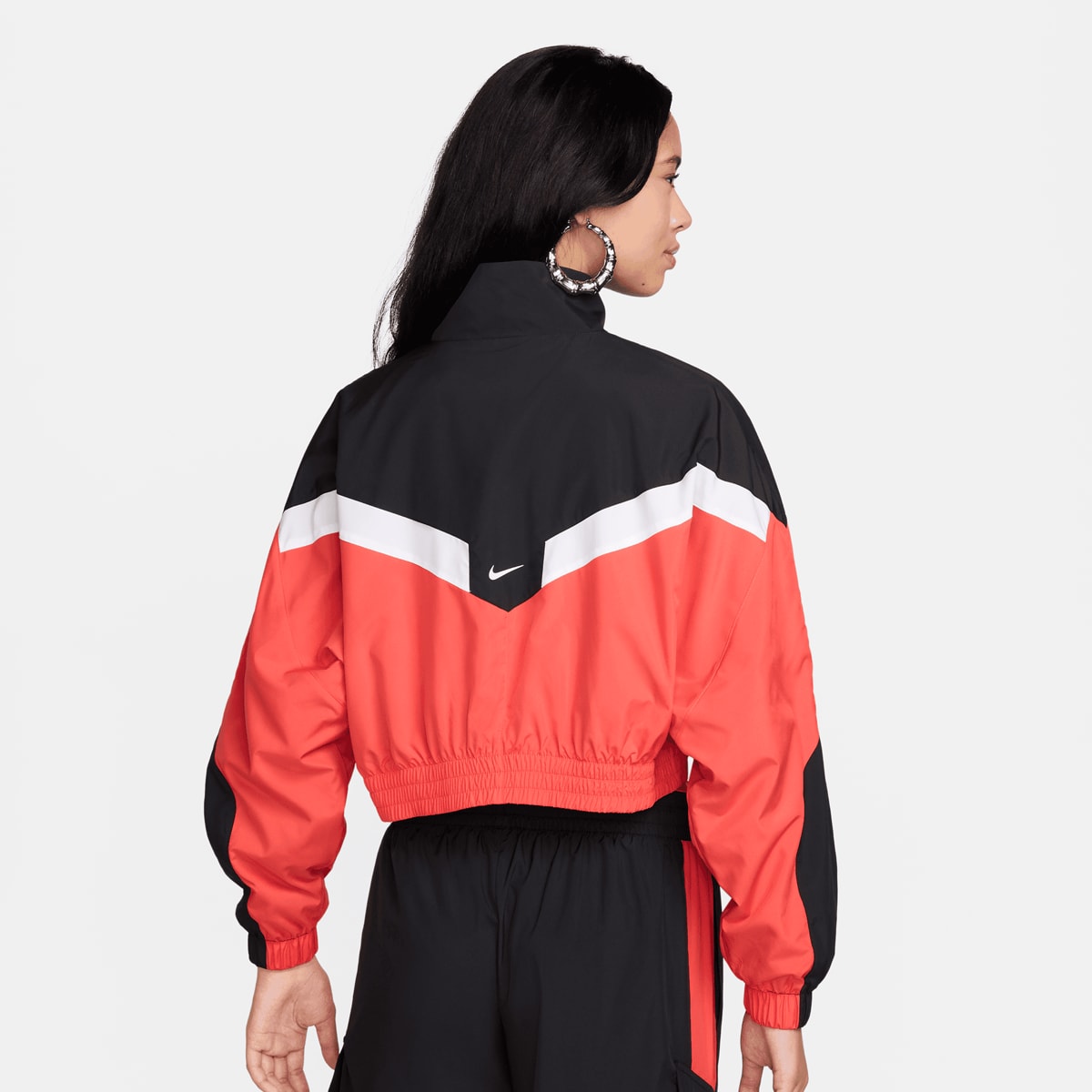 Nike Sportswear Woven Jacket women Trainingspakken rood Maat XS Kleding