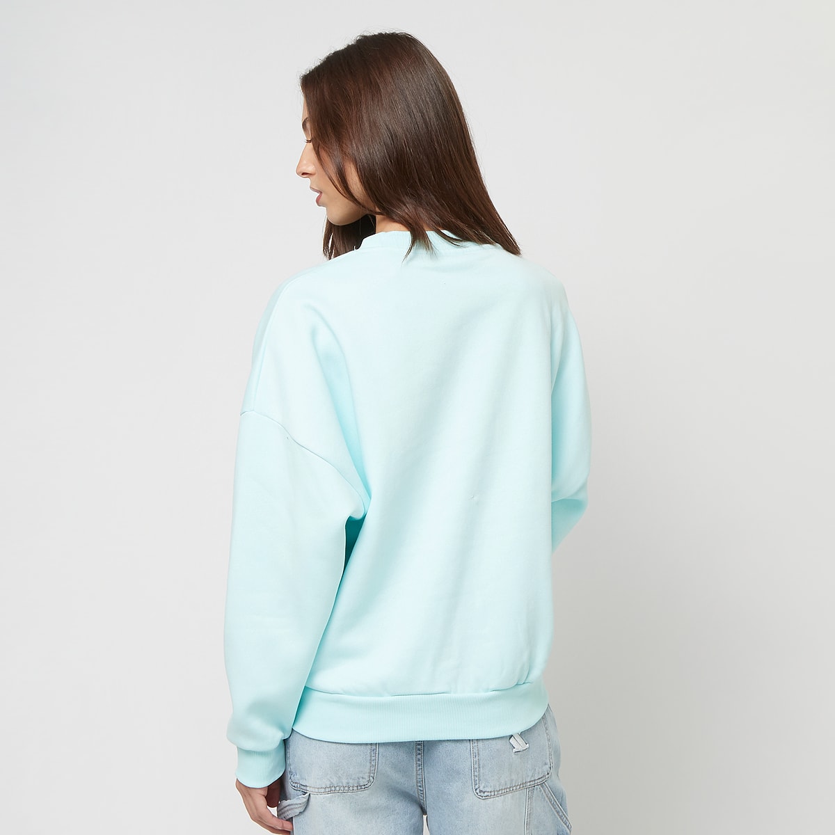 Karl Kani Woven Signature Star Logo Crew women Hoodies & Sweaters blauw Maat XS Kleding