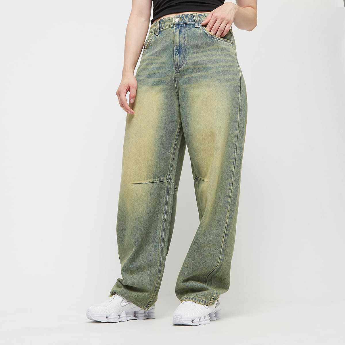 Karl Kani OG Baggy Denim Broeken in blauw formaten: 26