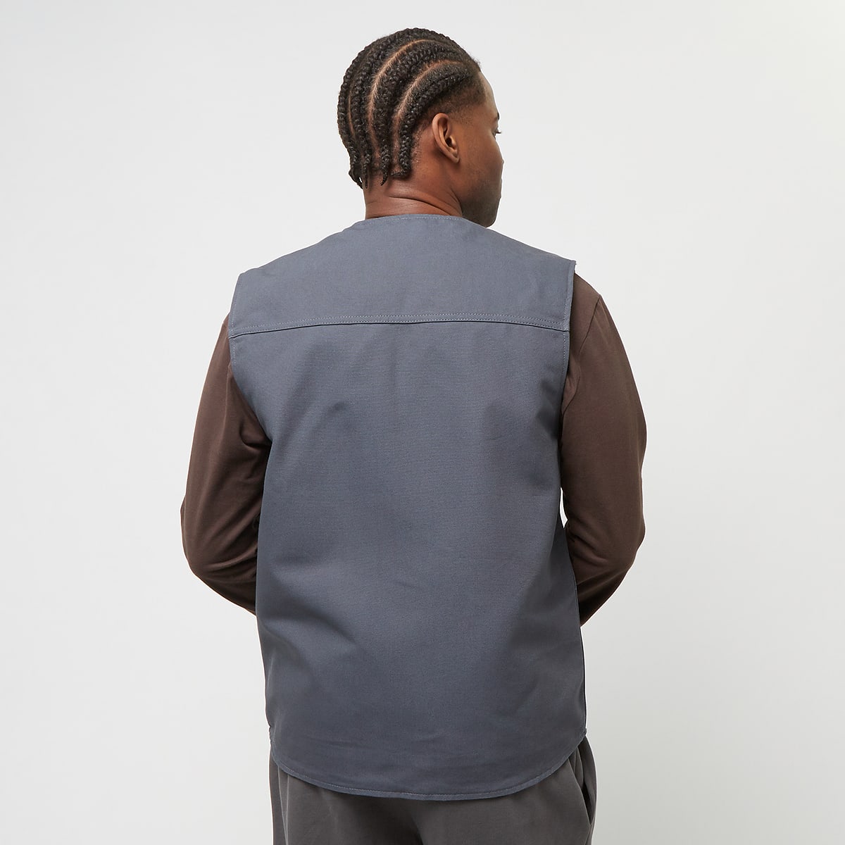 Carhartt WIP Arbor Vest Bodywarmers in grijs formaten: M