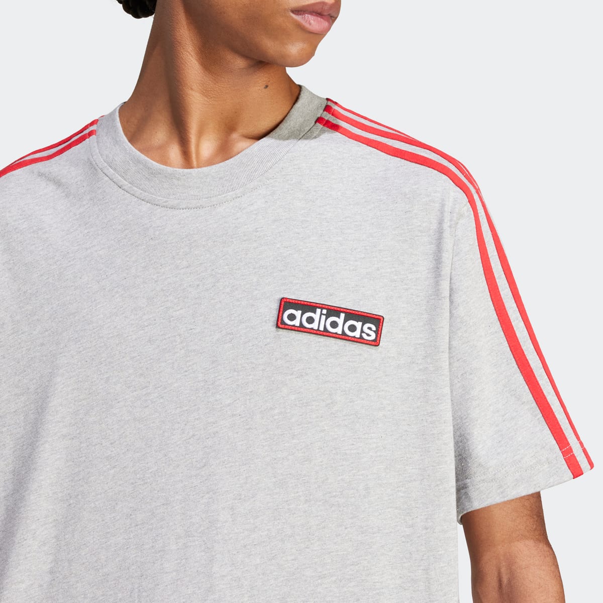 adidas Originals adicolor Adibreak T-Shirt T-Shirts & Polo's in grijs formaten: S