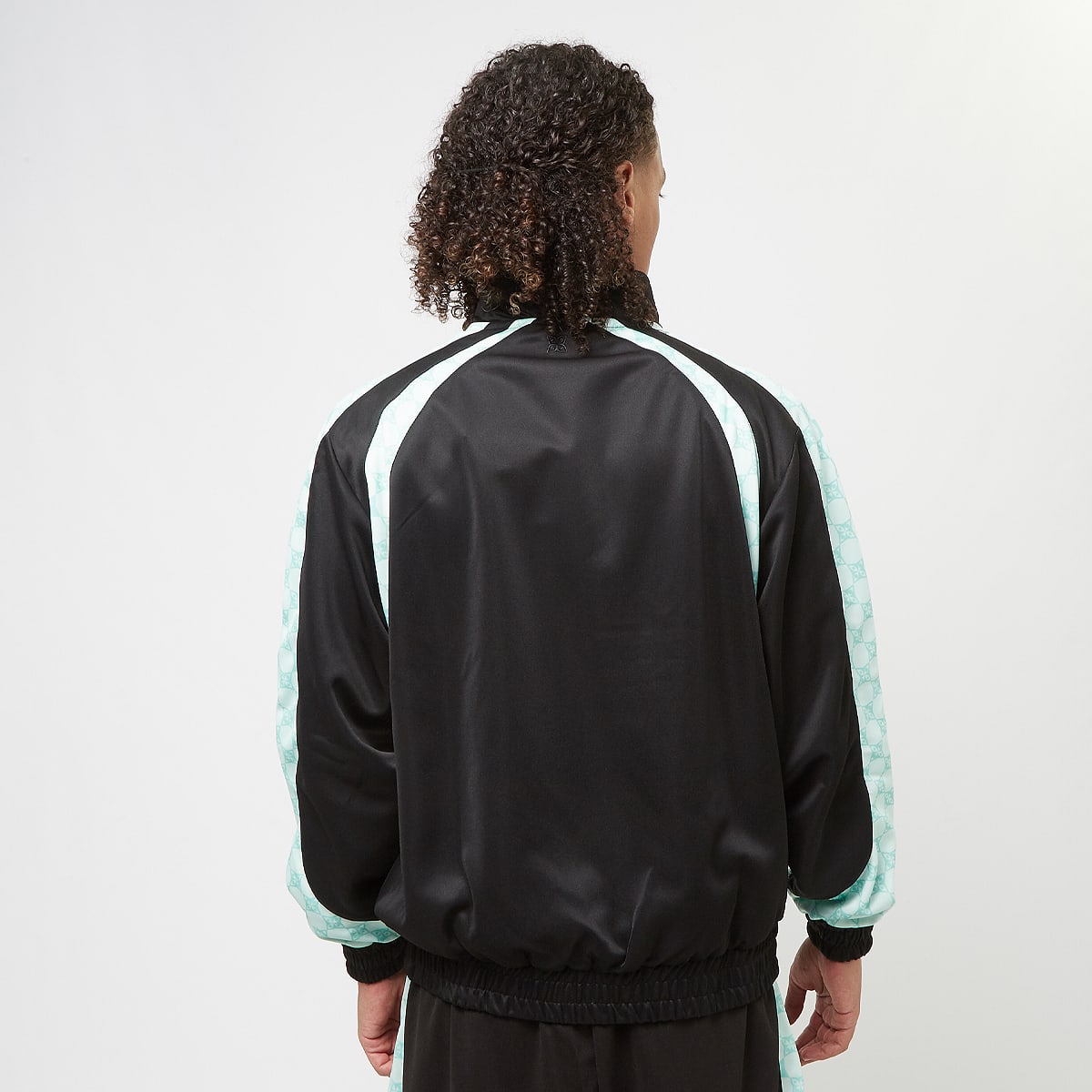 PEQUS Football Logo Track Jacket men Trainingspakken zwart Maat M Kleding