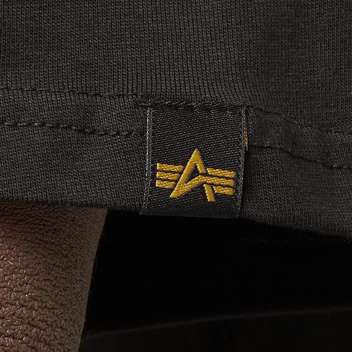 alpha industries Logo Back Print Tee men T-Shirts & Polo's zwart Maat S Kleding