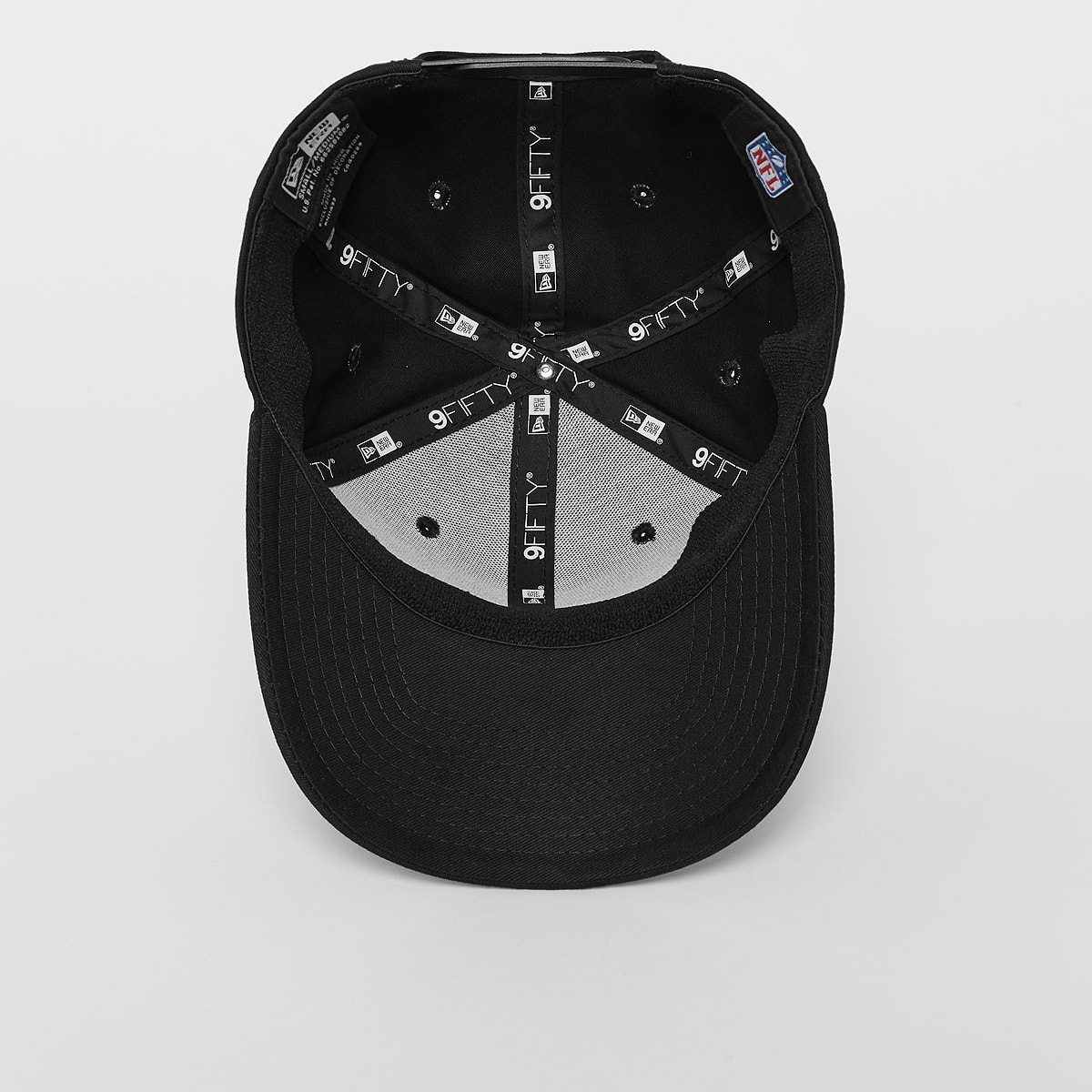 new era 9Forty Stretch Snap Team NFL Las Vegas Raiders unisex Caps zwart Maat S M Accessoires