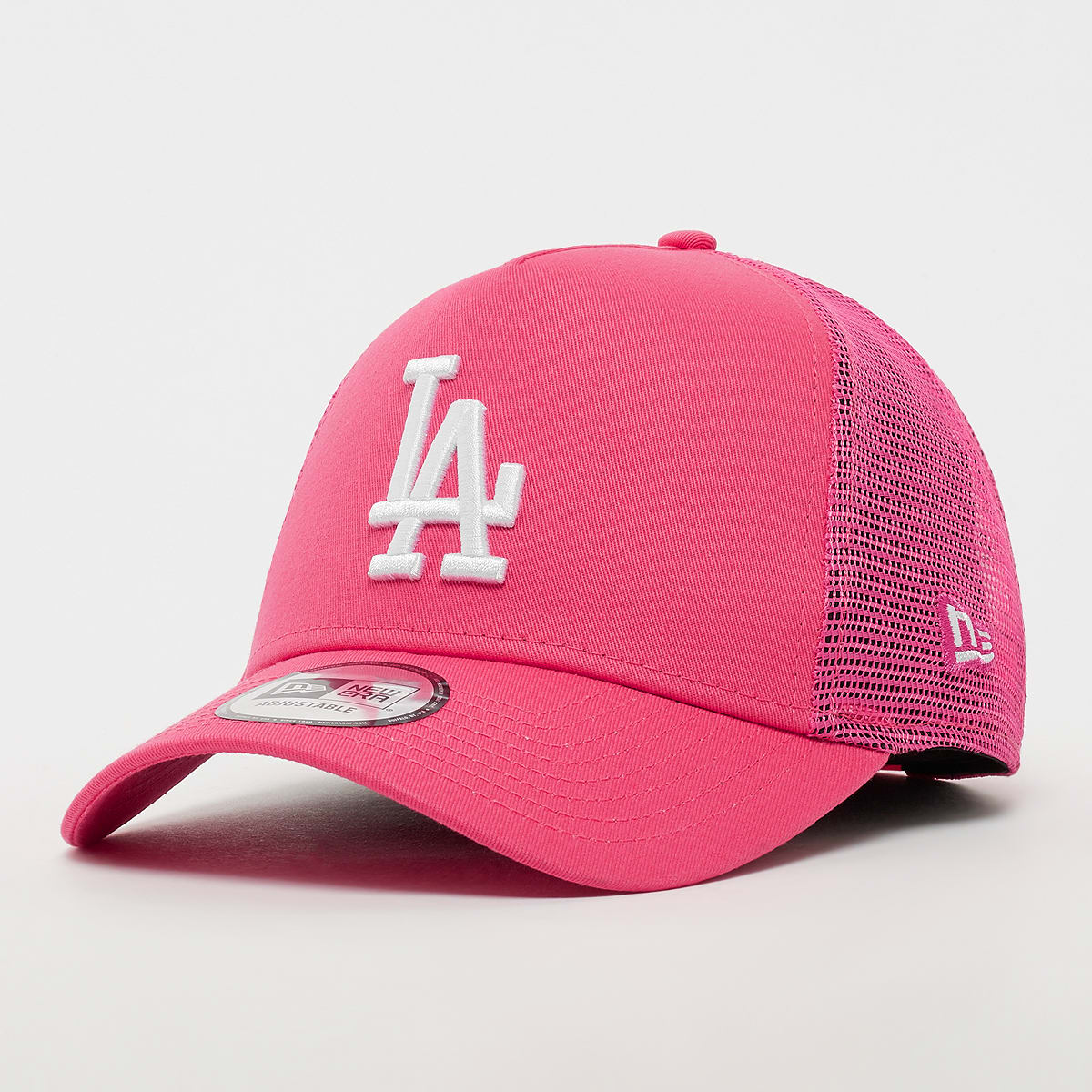 New era A-Frame Trucker League Ess MLB Los Angeles Dodgers Caps in lichtroze formaten: ONE SIZE