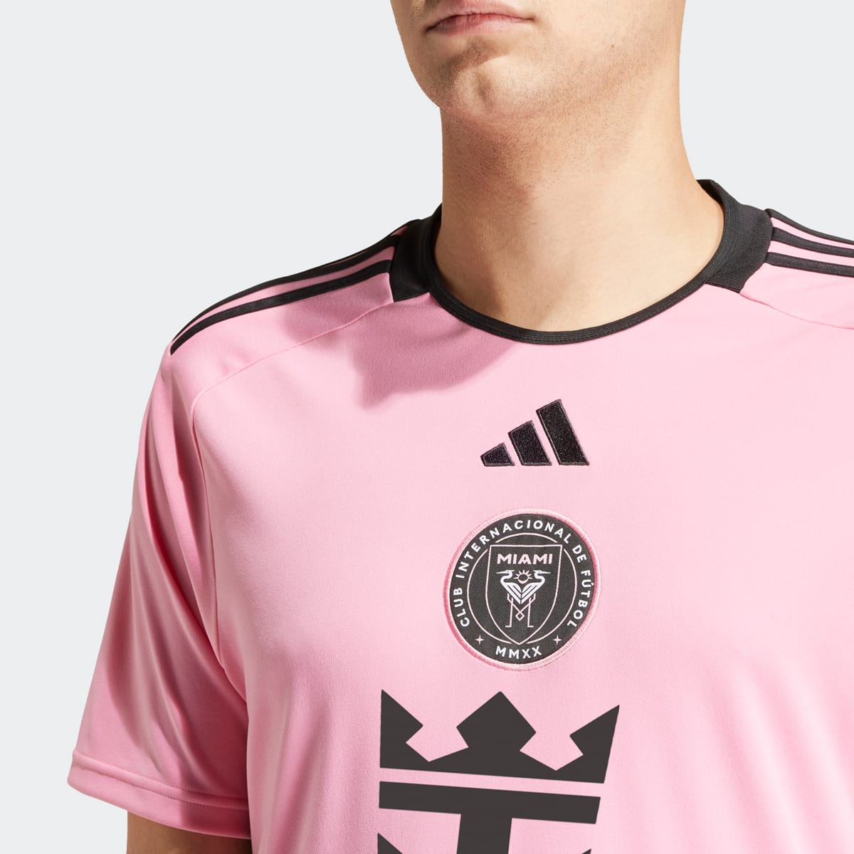 adidas Originals Inter Miami CF 24 25 Jersey men Jersey's lichtroze Maat S Kleding