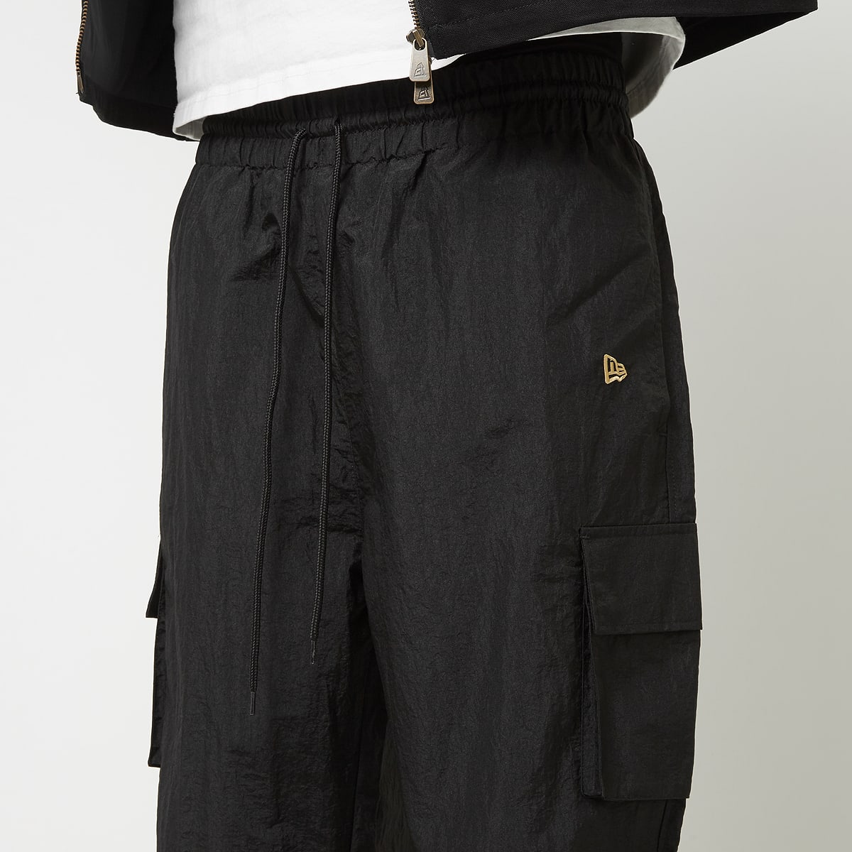 new era Woven Trackpant men Trainingsbroeken zwart Maat XS Kleding