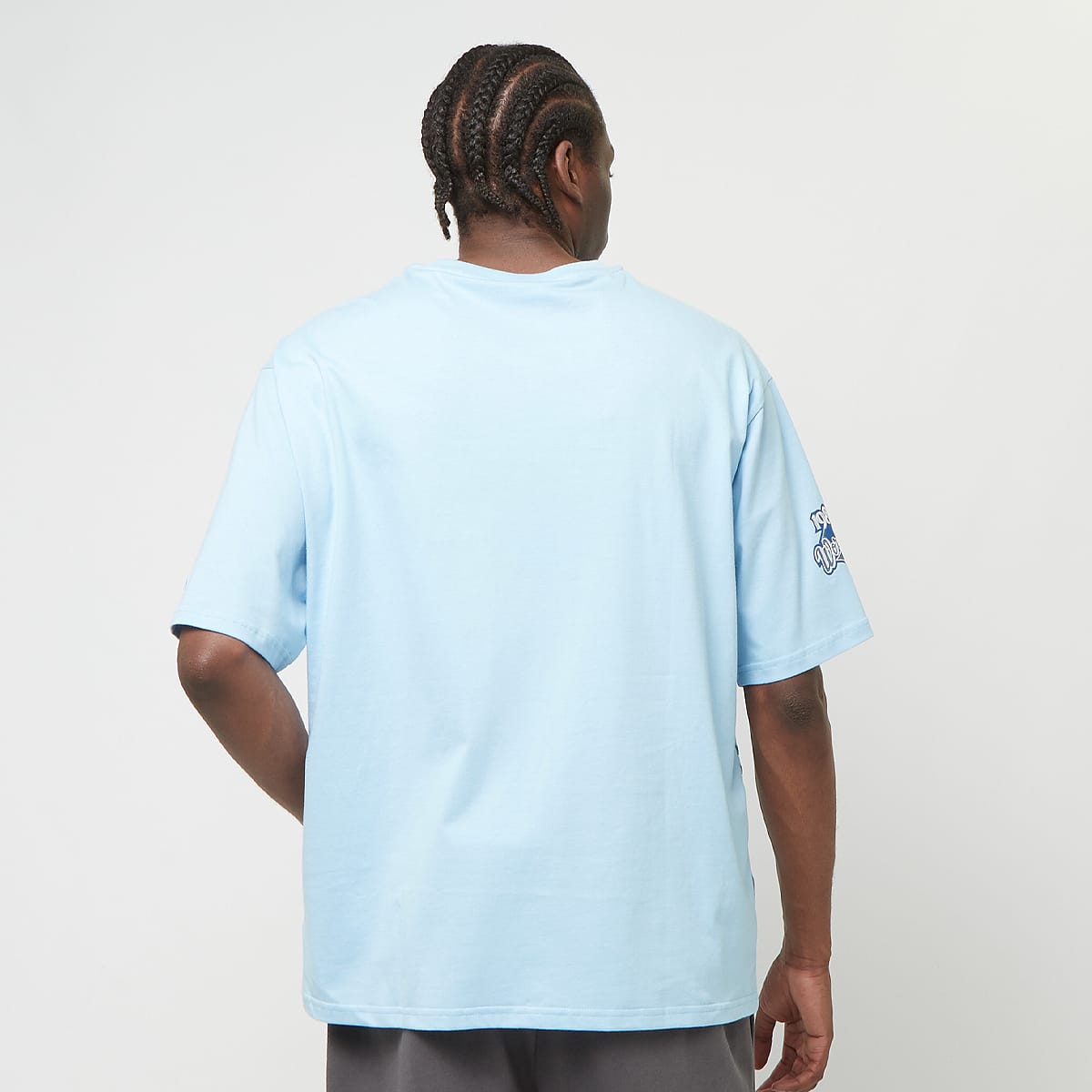 new era World Series CF Oversized Tee Los Angeles Dodgers T-Shirts & Polo's in blauw formaten: XS