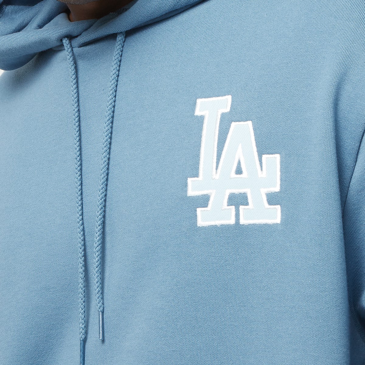new era MLB World Series Oversized Hoody Los Angeles Dodgers men Hoodies & Sweaters blauw Maat M Kleding
