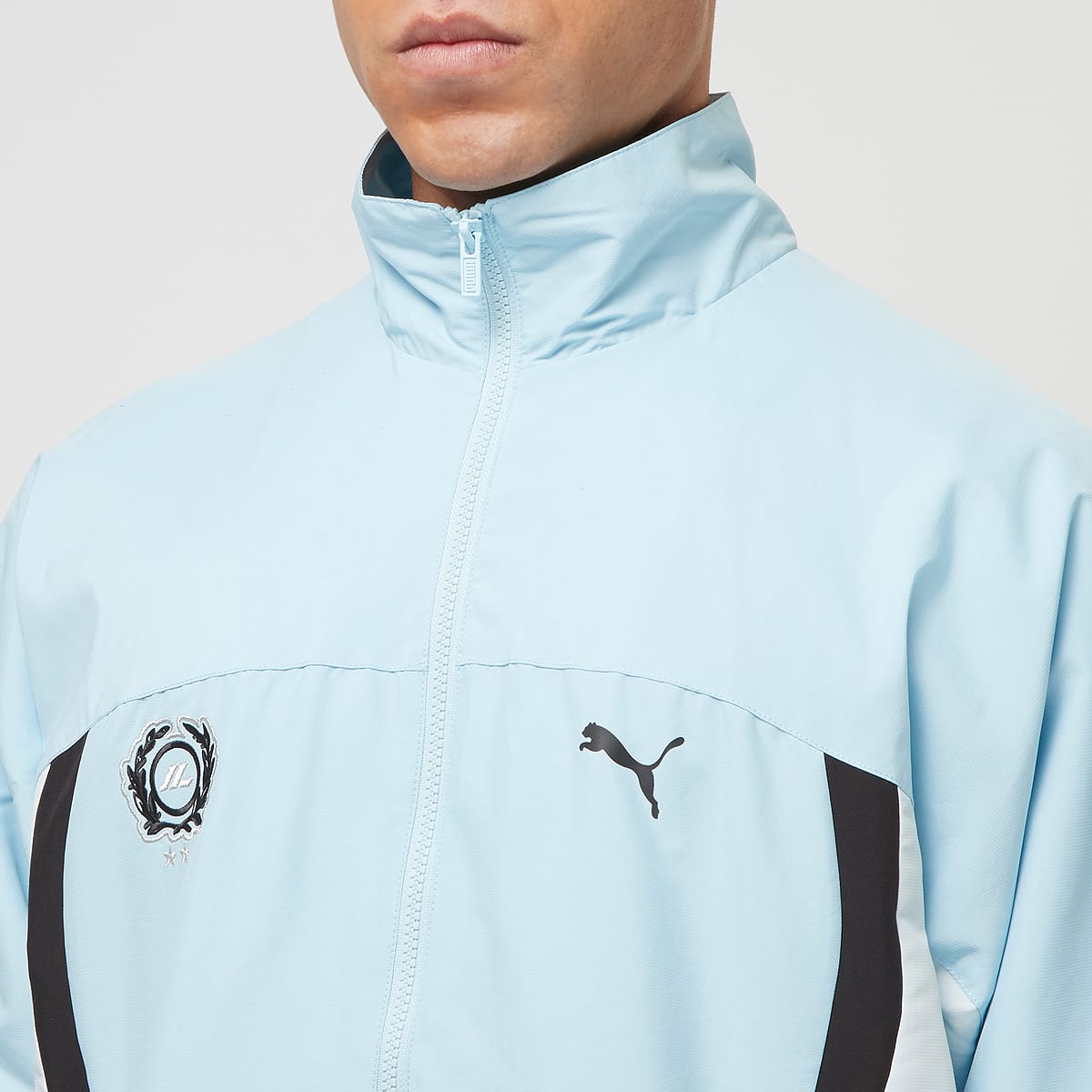 PUMA x Low Lights Cellerator Blazon Track Jacket Puma men Trainingspakken blauw Maat S Kleding