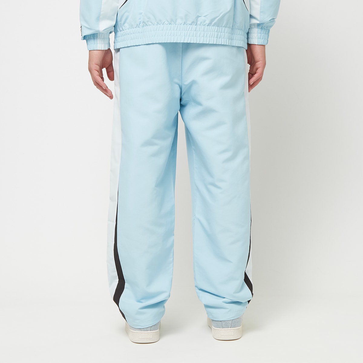 PUMA x Low Lights Cellerator Blazon Track Pants silver sky Trainingsbroeken in blauw formaten: S