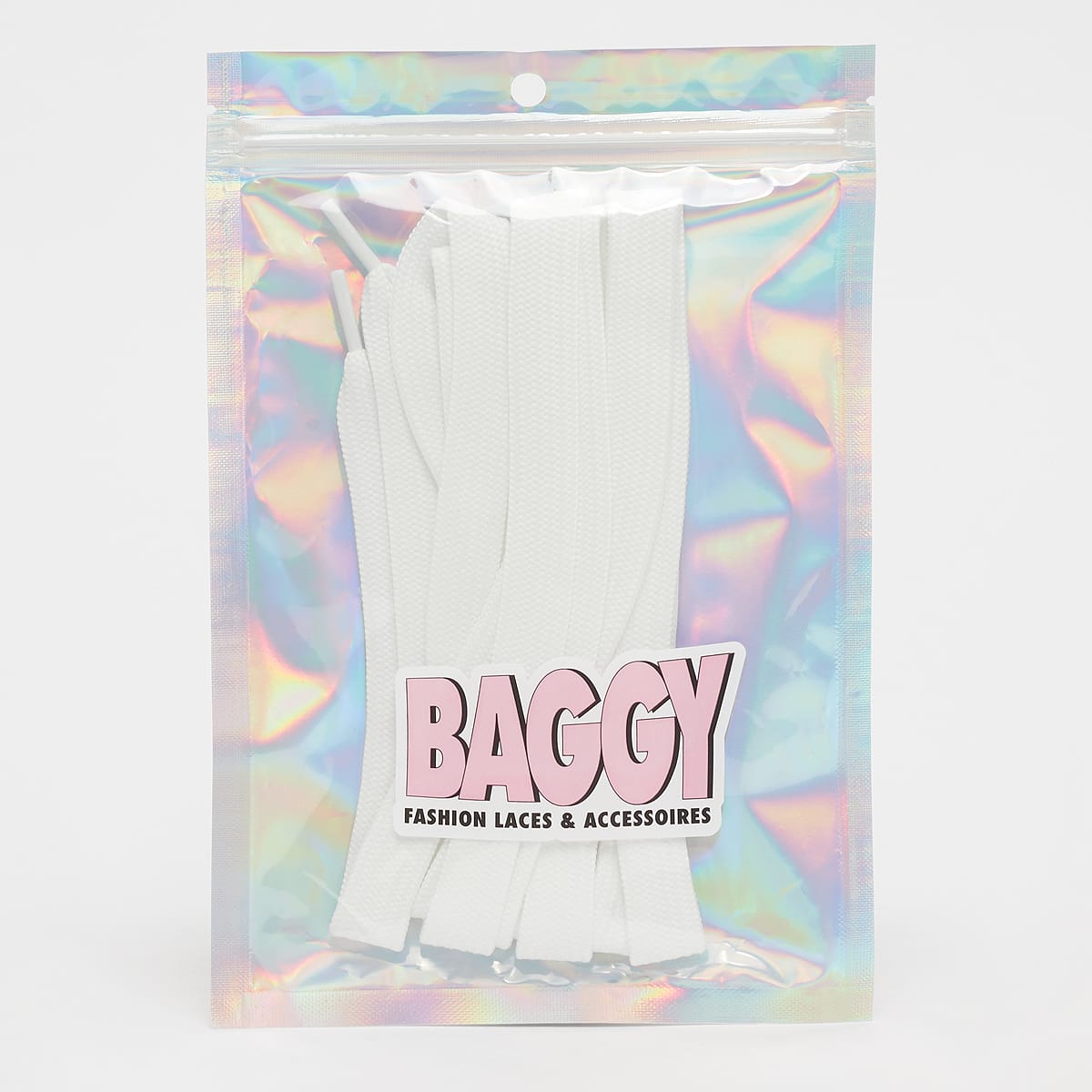 Baggy Unisex Wit Fat Laces 2 Layer 140Cm