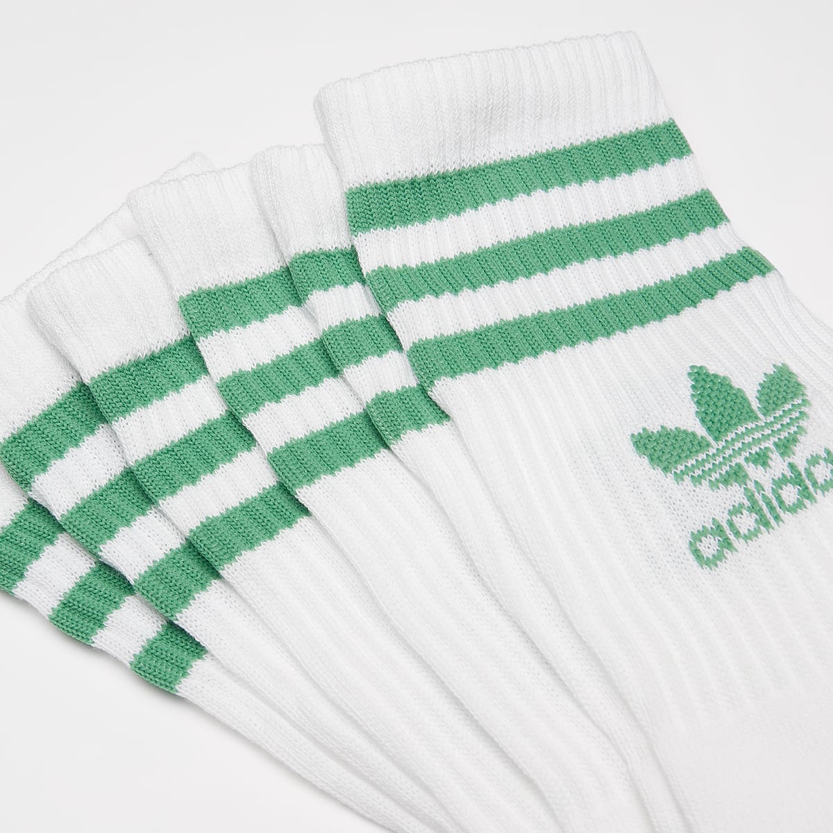 adidas Originals adicolor Crew Sokken (3 Pack) Sokken in wit formaten: 40-42