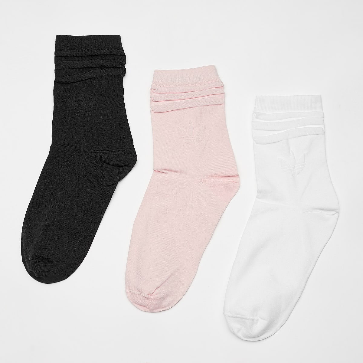 adidas Originals 3 PACK Crew Sock Sokken in multicolor formaten: 34-36