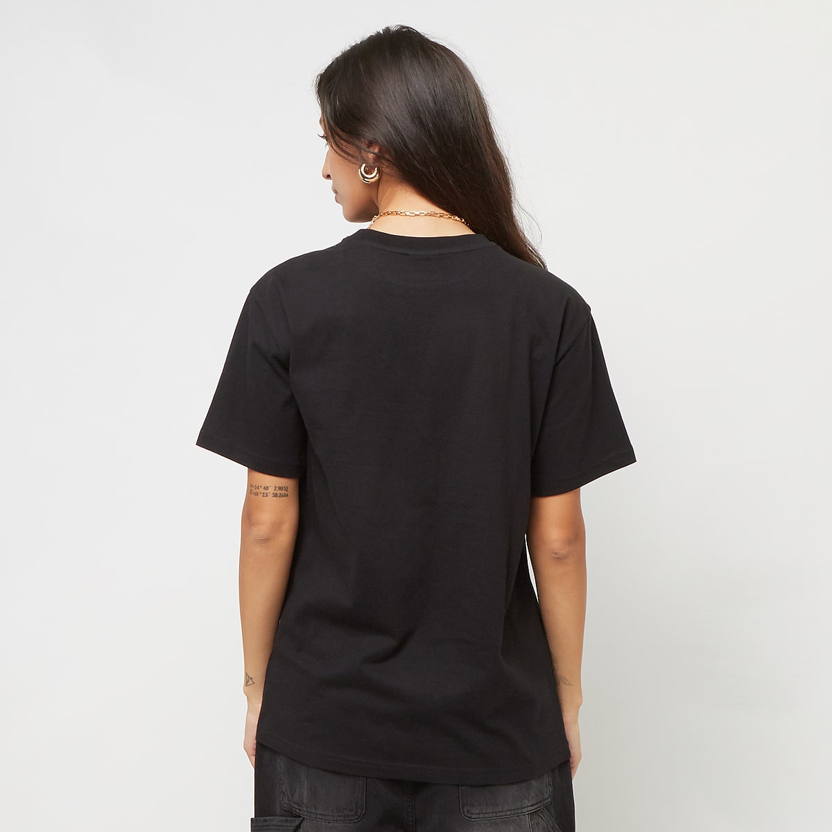 Karl Kani Woven Signature Oversized Print Tee T-Shirts & Polo's in zwart formaten: XS