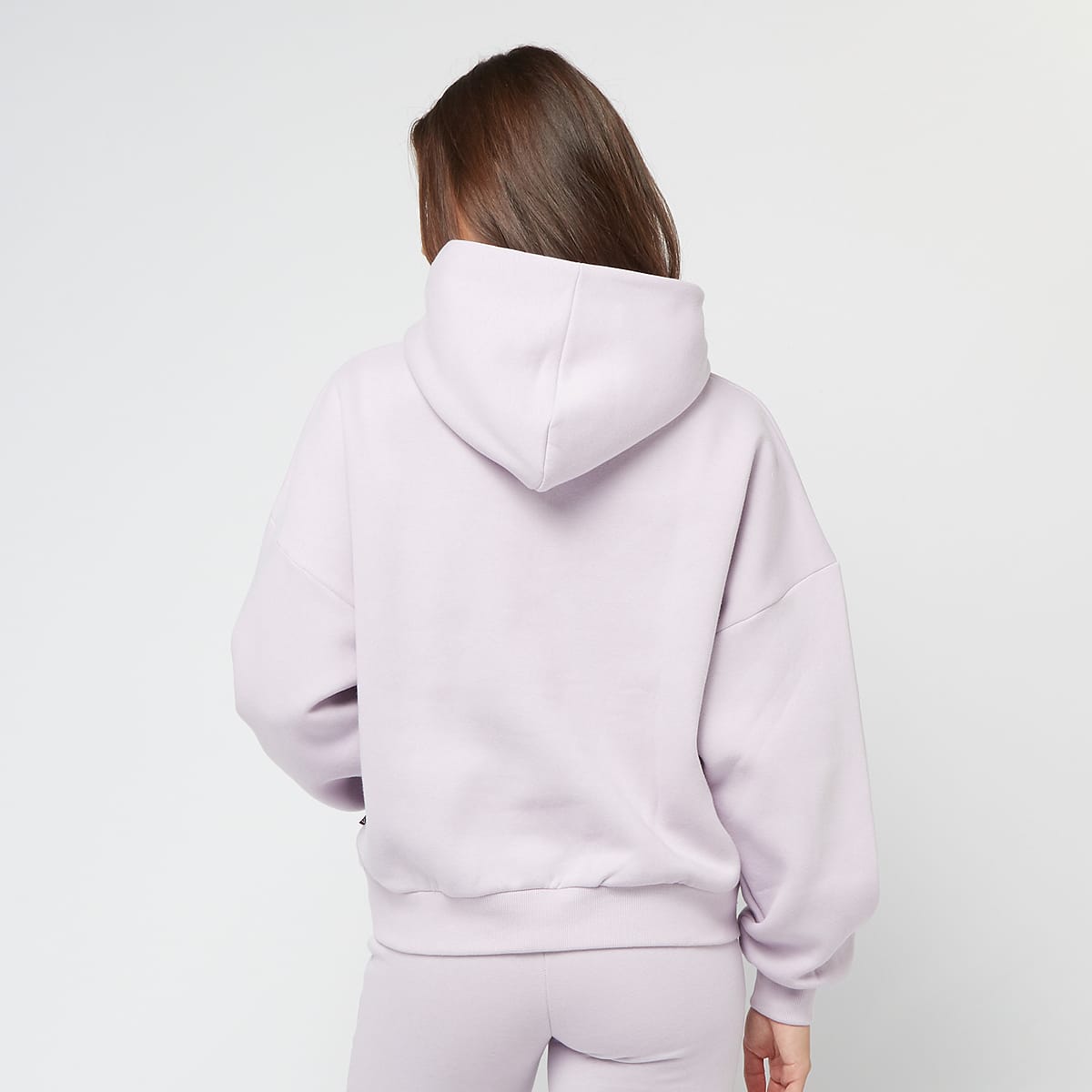 Karl Kani Woven Signature Glitter Oversized Hoodie women Hoodies & Sweaters roze Maat XS Kleding