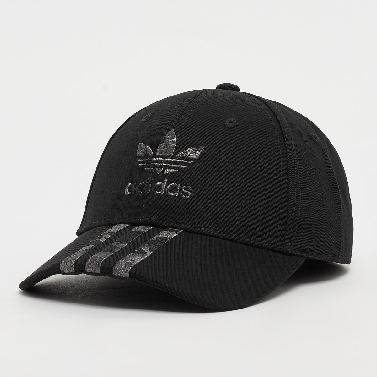 adidas Originals Camo Baseball Cap unisex Caps zwart Maat ONE SIZE Accessoires