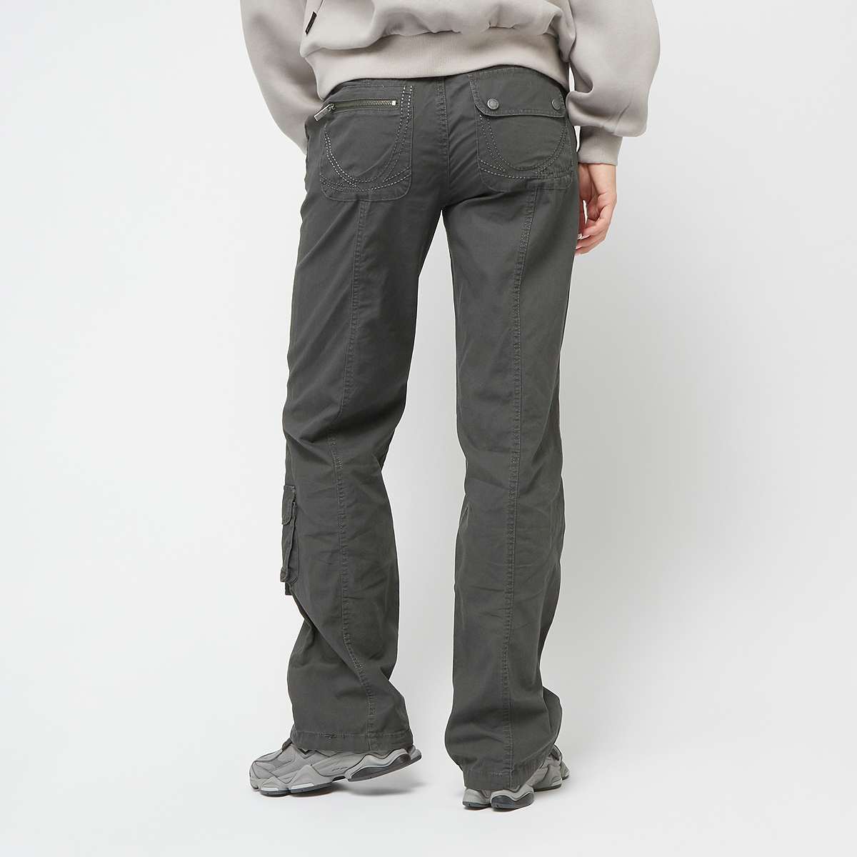 Karl Kani Signature Straight Cargo Pants Cargobroeken in grijs formaten: XS