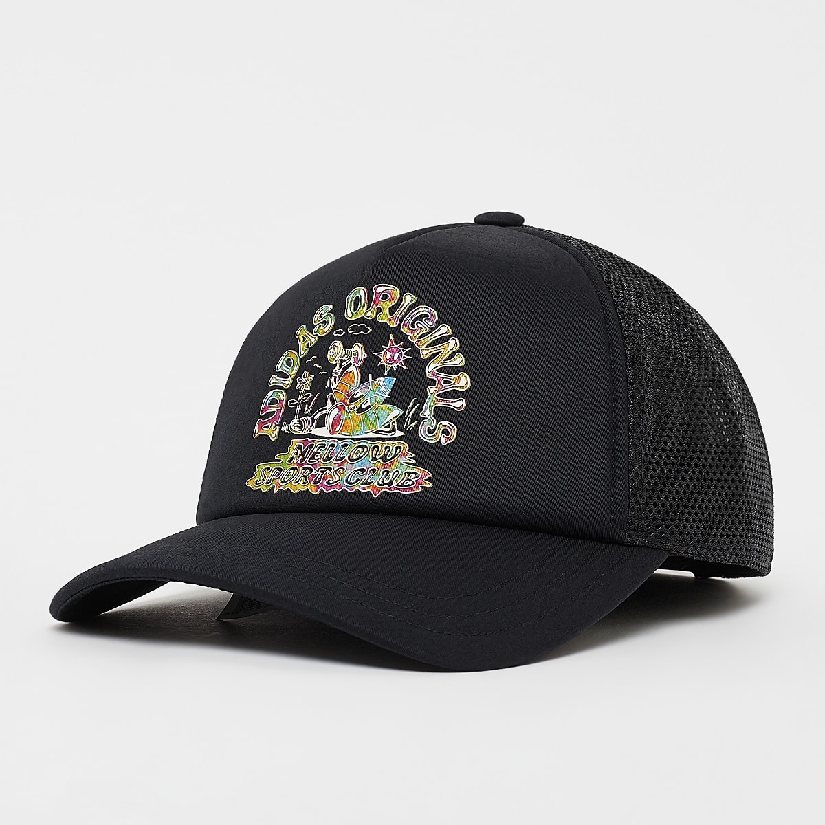 adidas Originals, Tie Dye Trucker, black