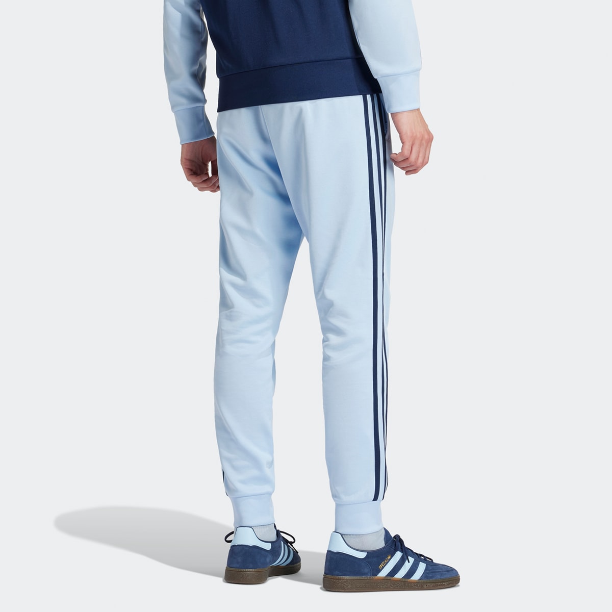adidas Originals Superstar Trackpants Trainingsbroeken in blauw formaten: S