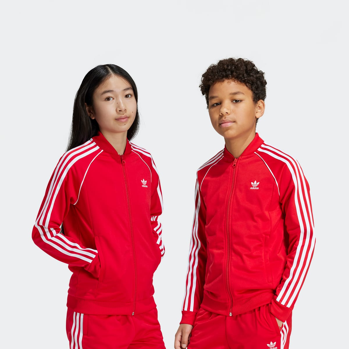 adidas Originals, Superstar Track Jacket, red
