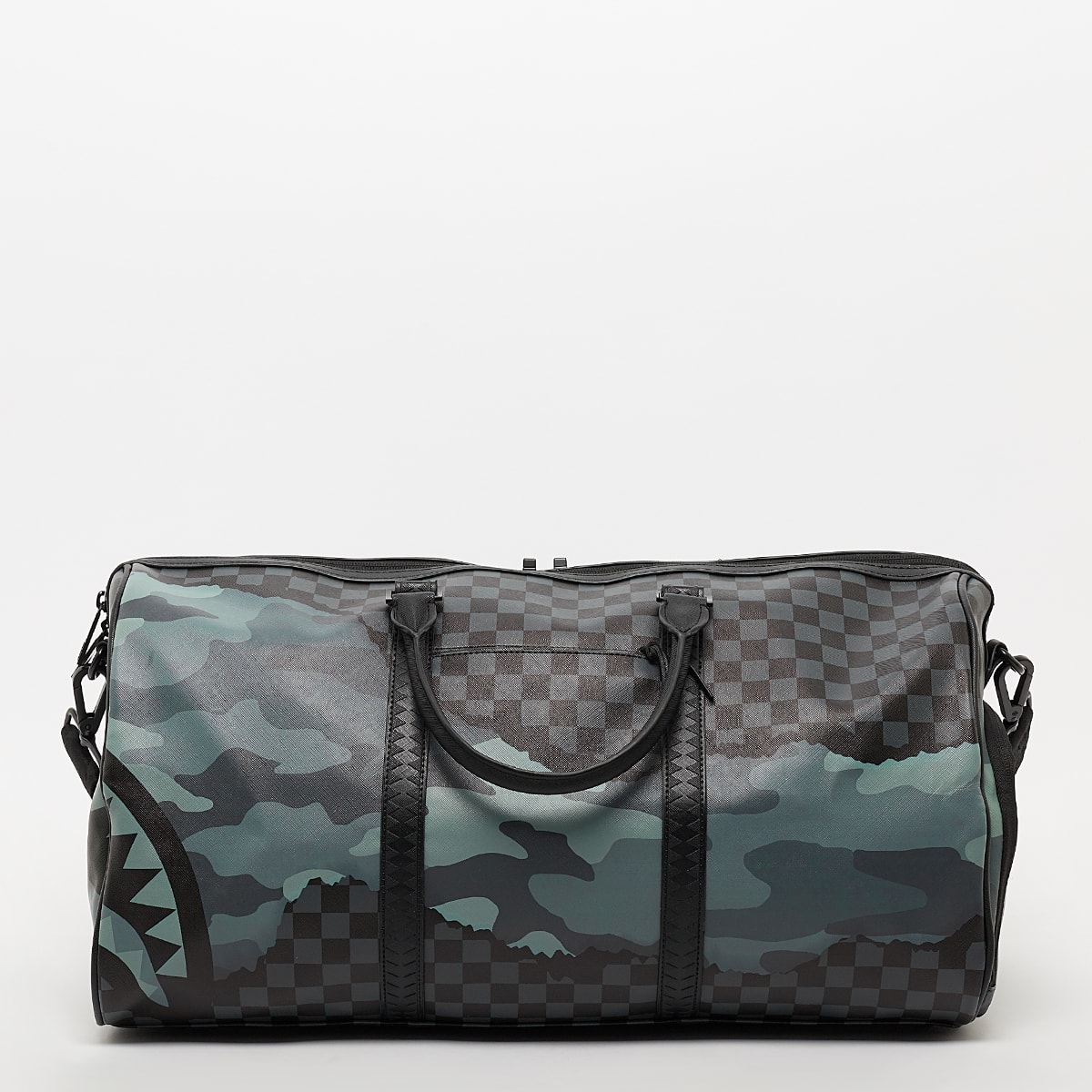 SPRAYGROUND Split Up Camo Tear Duffle Large camo unisex Sporttassen & Gymbags camouflage Maat ONE SIZE Accessoires