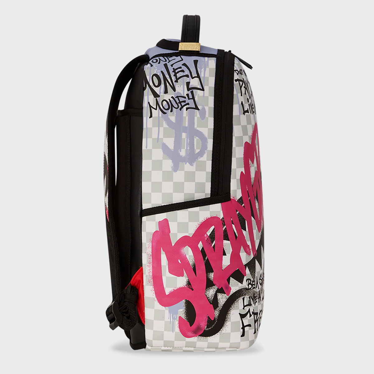 SPRAYGROUND Spraypoetry white pink unisex Rugzakken multicolor Maat ONE SIZE Accessoires