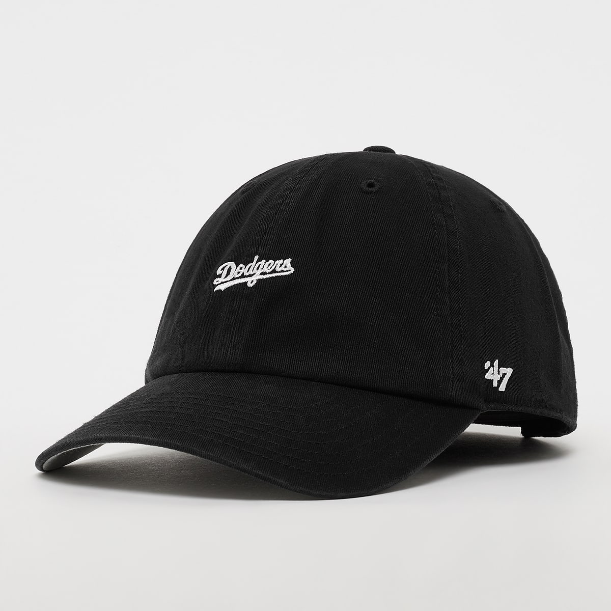 '47 Clean Up Base Runner MLB Los Angeles Dodgers unisex Caps zwart Maat ONE SIZE Accessoires