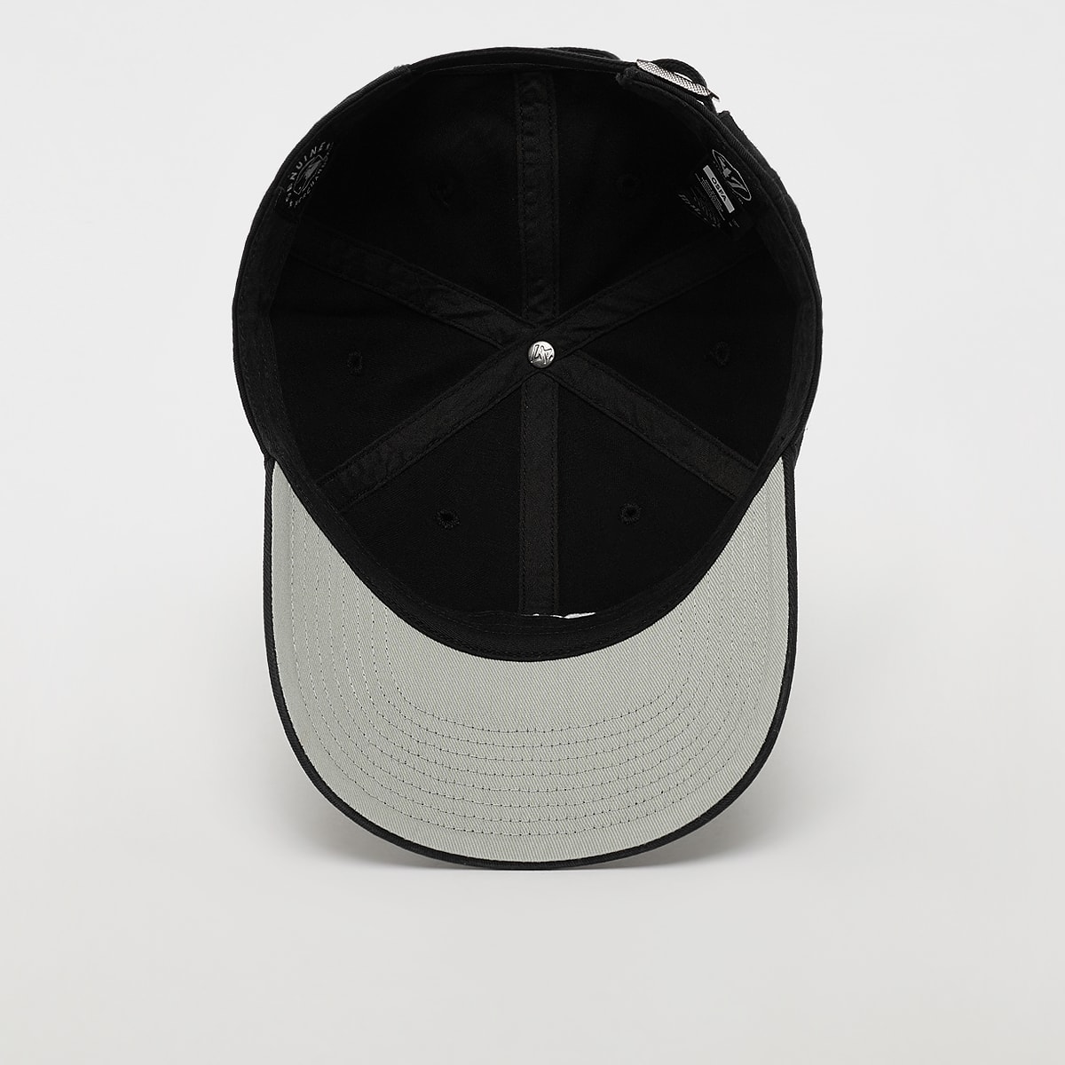 '47 Clean Up Base Runner MLB Los Angeles Dodgers unisex Caps zwart Maat ONE SIZE Accessoires