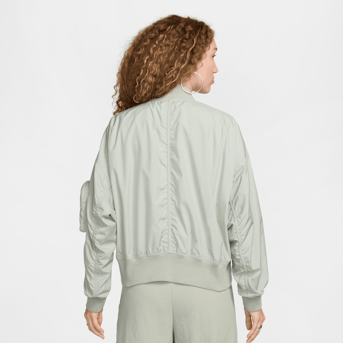 Nike Sportswear Essential Bomber Jacket women Tussenseizoensjassen groen Maat XS Kleding