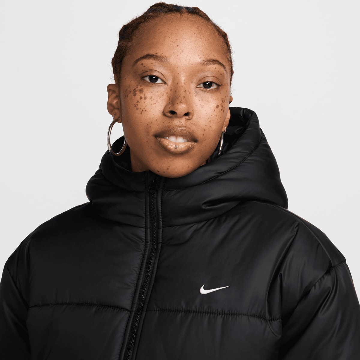Nike Sportswear Therma-FIT Classic Parka women Winterjassen zwart Maat XS Kleding