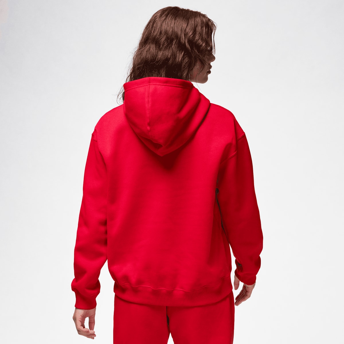 Jordan Brooklyn Fleece Pullover 24 Hoodies & Sweaters in rood formaten: L