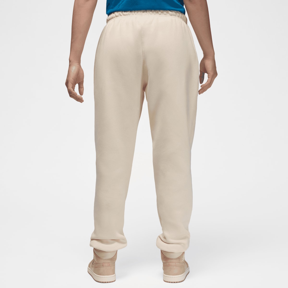 Jordan Brooklyn Fleece Pants women Trainingsbroeken beige Maat S Kleding