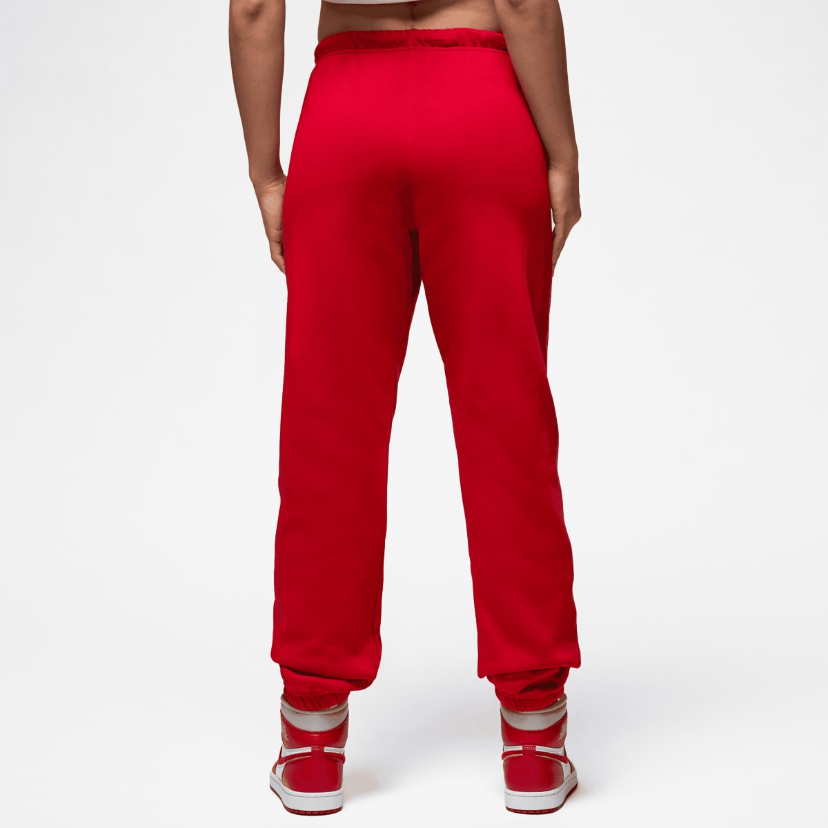 Jordan Brooklyn Fleece Pant 24 women Trainingsbroeken rood Maat L Kleding