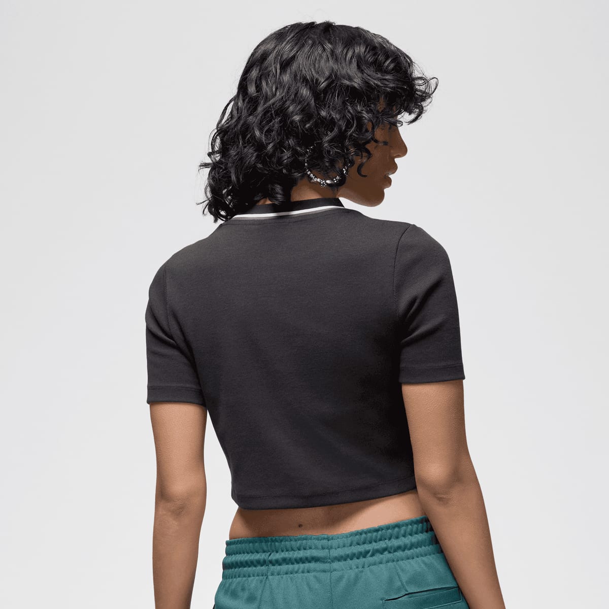 Jordan Knit Top T-Shirts & Polo's in zwart formaten: XS