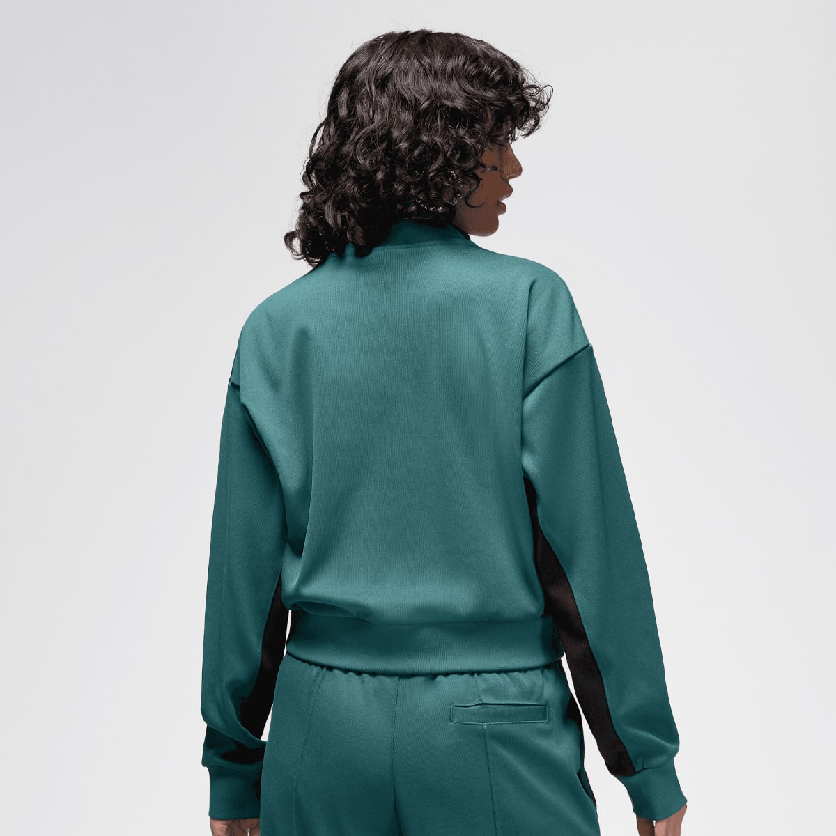Jordan Knit Jacket women Trainingspakken groen Maat XS Kleding