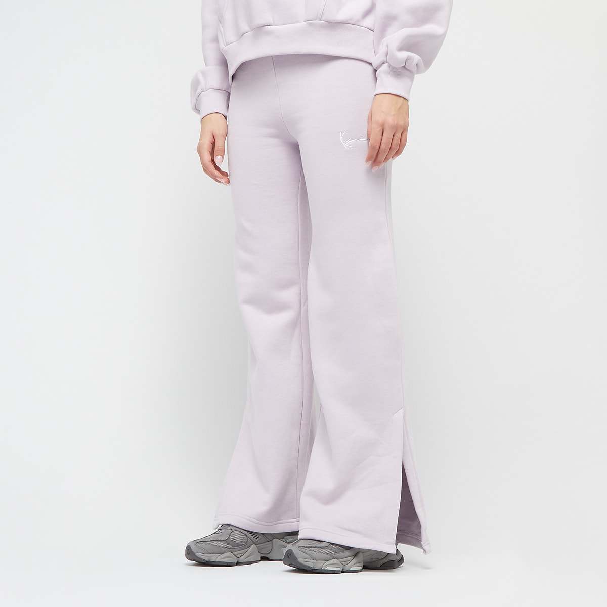Karl Kani, Small Signature Essential Slit Wide Leg Pants, purple