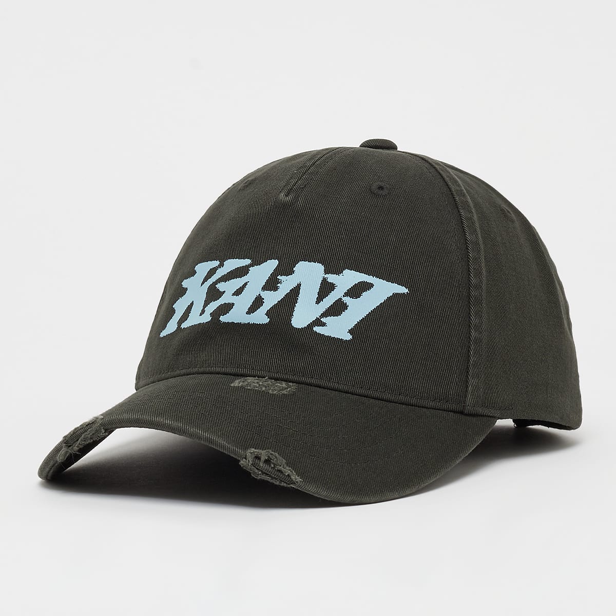 Karl Kani Vanished Distress Baseball Cap unisex Caps zwart Maat ONE SIZE Accessoires