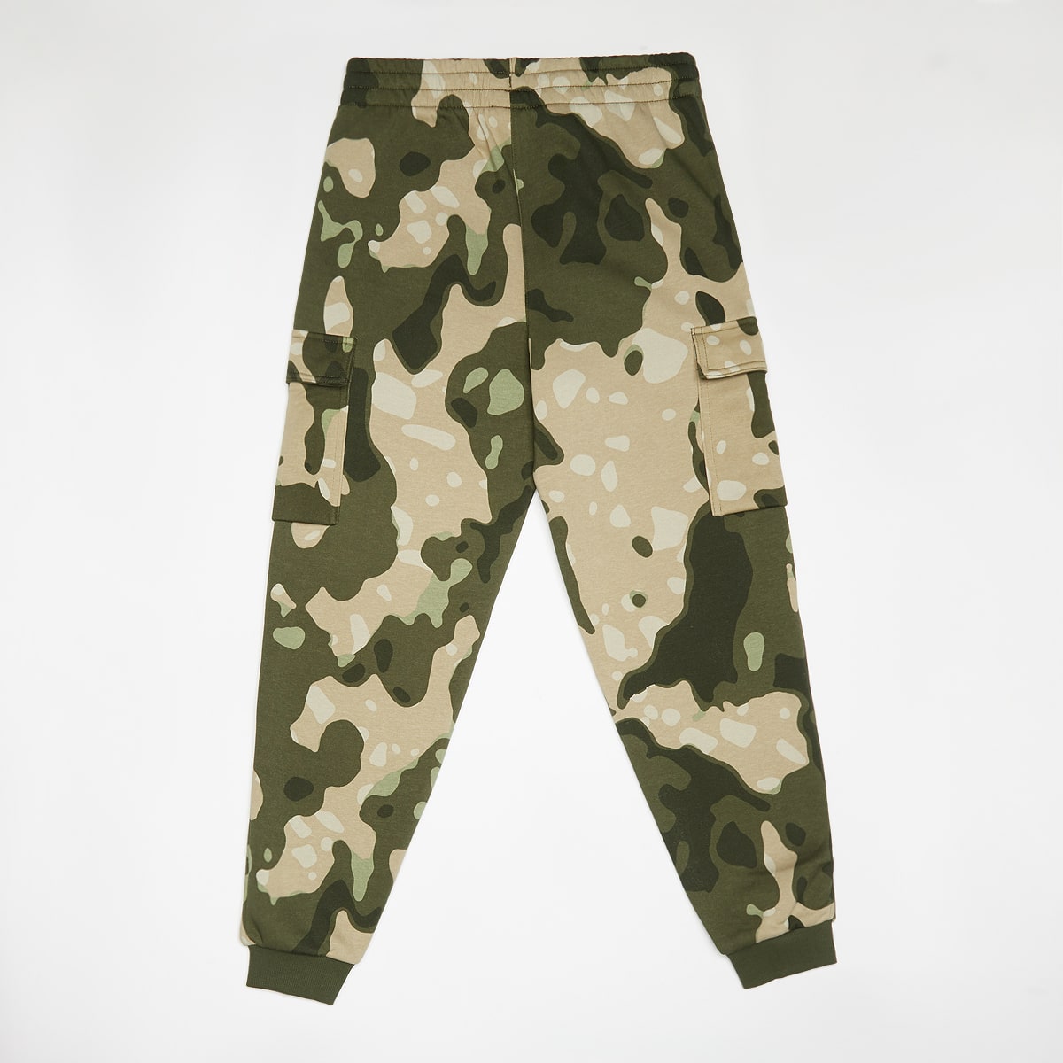 Nike Sportswear Club Fleece Cargo Pant Camo unisex Trainingsbroeken camouflage Maat XS Kleding