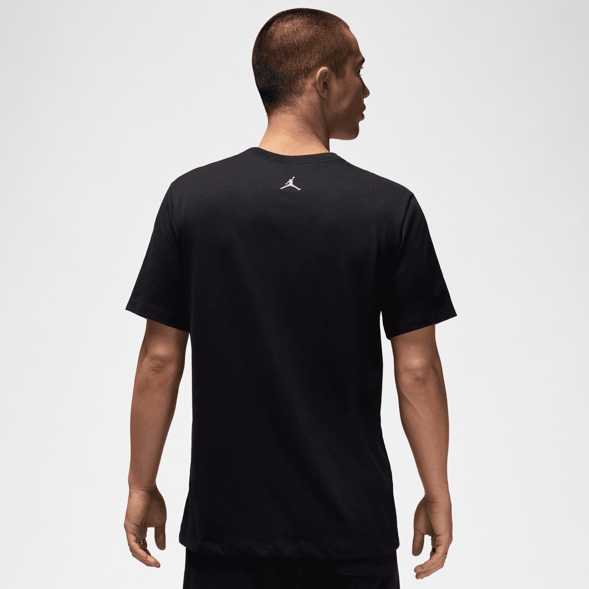 Jordan Brand Dot MJ Shortsleeve Crew men T-Shirts & Polo's zwart Maat S Kleding