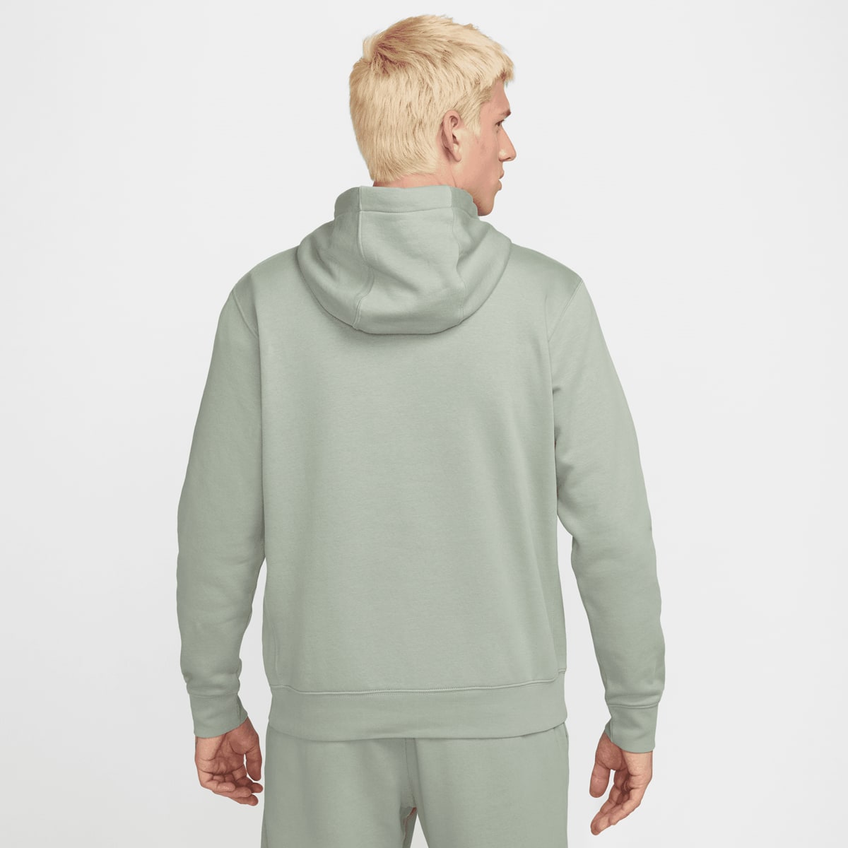 Nike Sportswear Club Fleece Hoodie men Hoodies & Sweaters groen Maat S Kleding