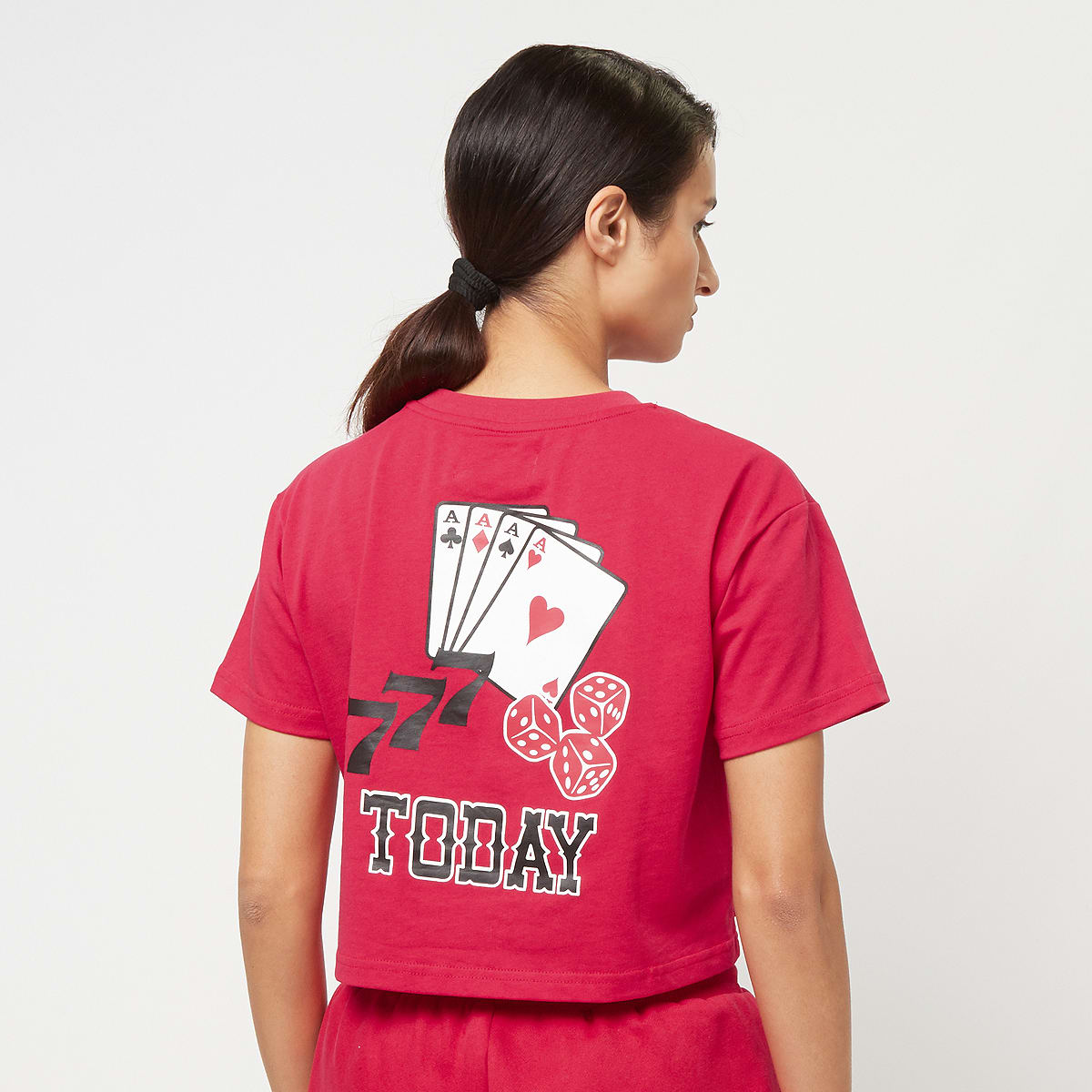 First Row Get Lucky Tee T-Shirts & Polo's in rood formaten: XS