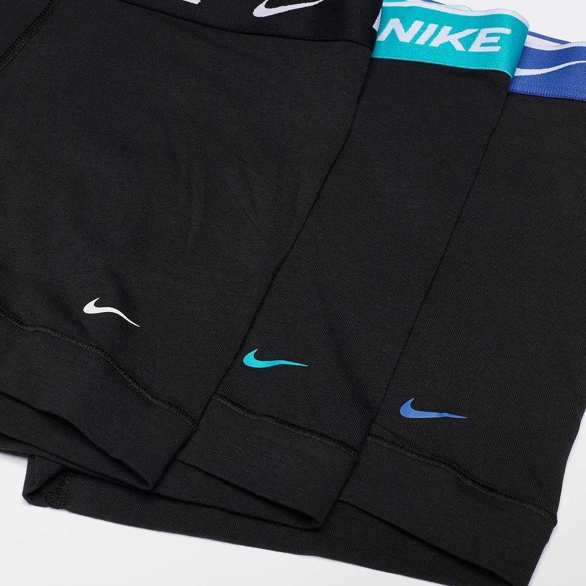 Nike 3 PACK Everyday Cotton Stretch Trunk Onderbroeken in zwart formaten: M