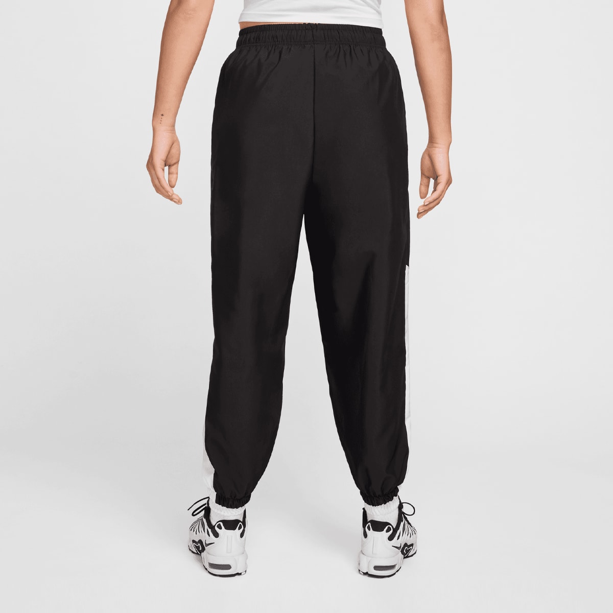 Nike Sportswear Woven Jogger women Trainingsbroeken zwart Maat XS Kleding