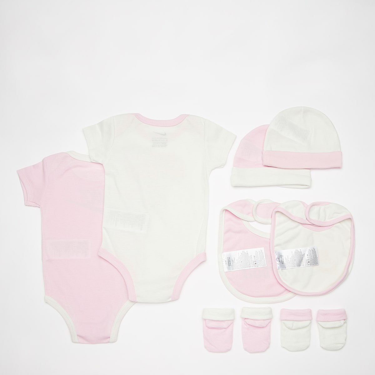 Nike Gift Set (8 Piece) unisex Baby Rompers & Sets lichtroze Maat 6M-12M Kleding