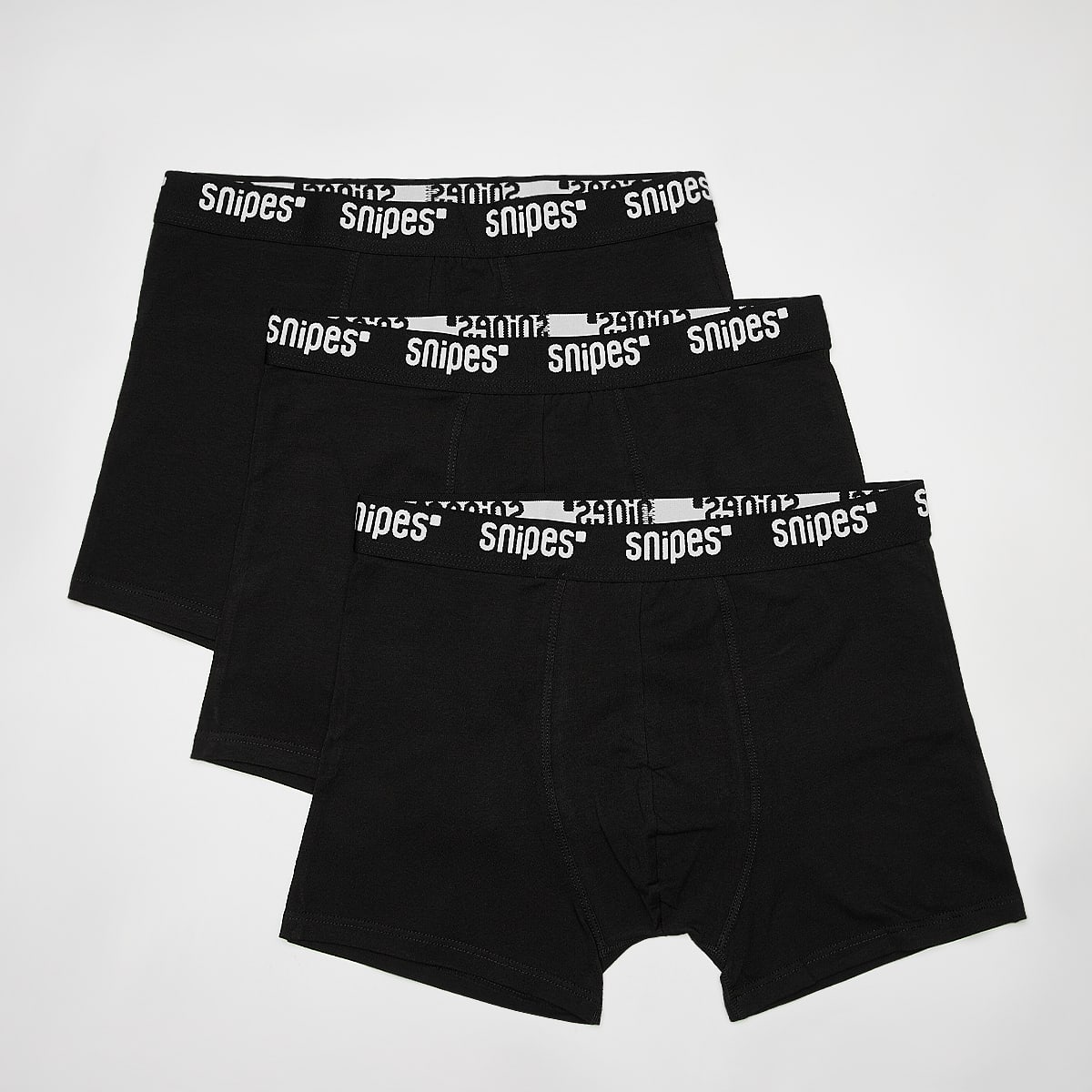 SNIPES, 3 PACK - Black Tabe Brief Boxershorts, black