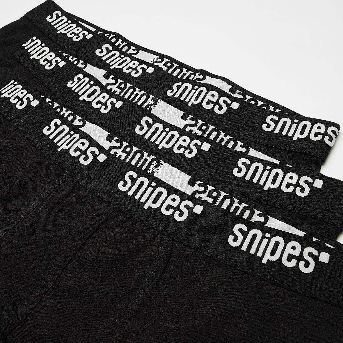 SNIPES 3 PACK Black Tabe Brief Boxershorts Onderbroeken in zwart formaten: M