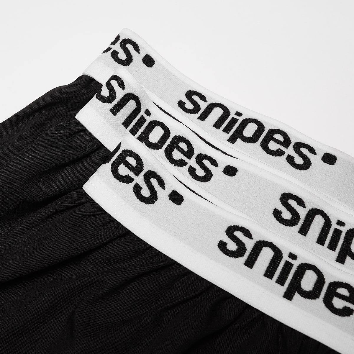 SNIPES 3 PACK White Tape Woven Boxershorts men Onderbroeken zwart Maat M Kleding