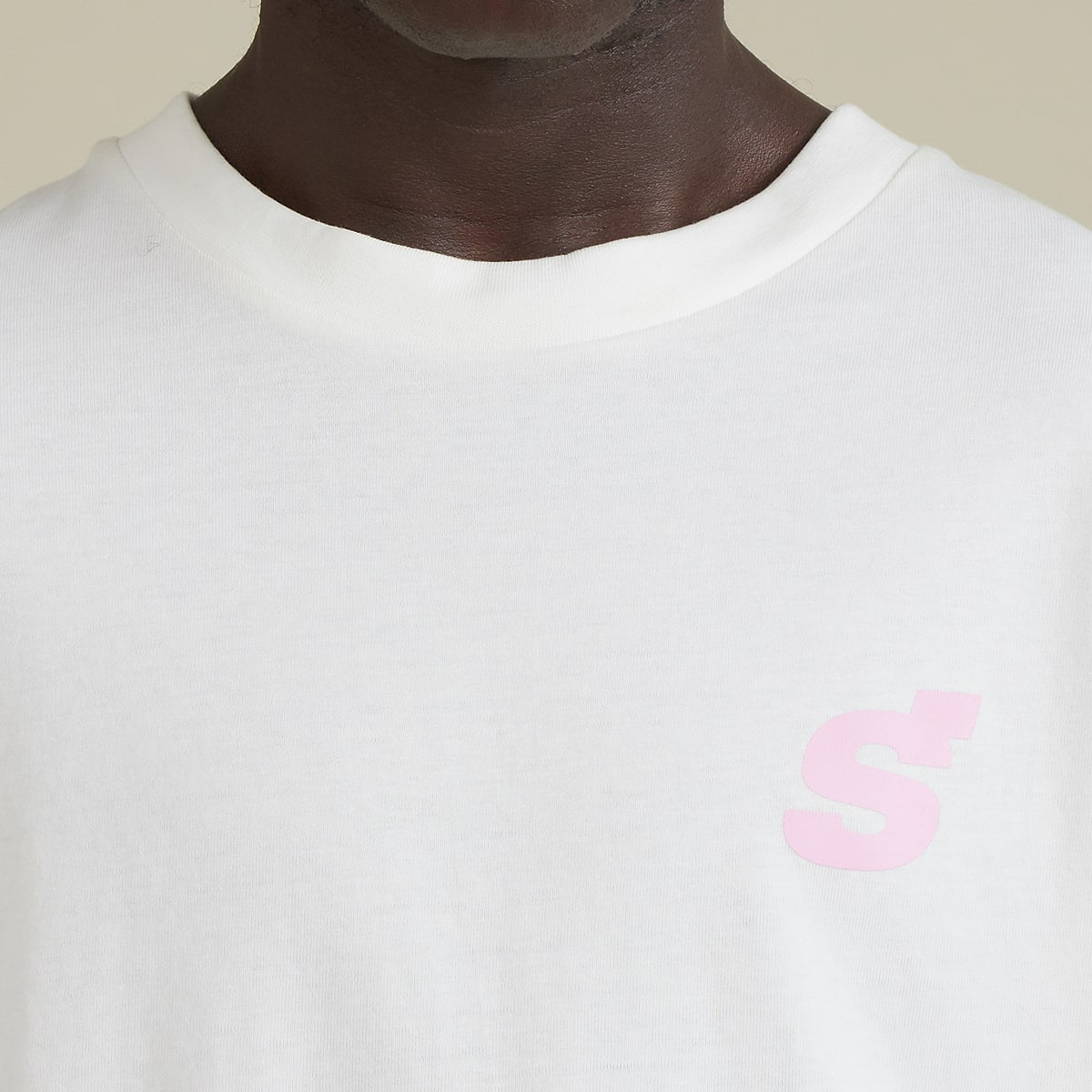 SNIPES 4Lingo Oversized Tee T-Shirts & Polo's in wit formaten: XS